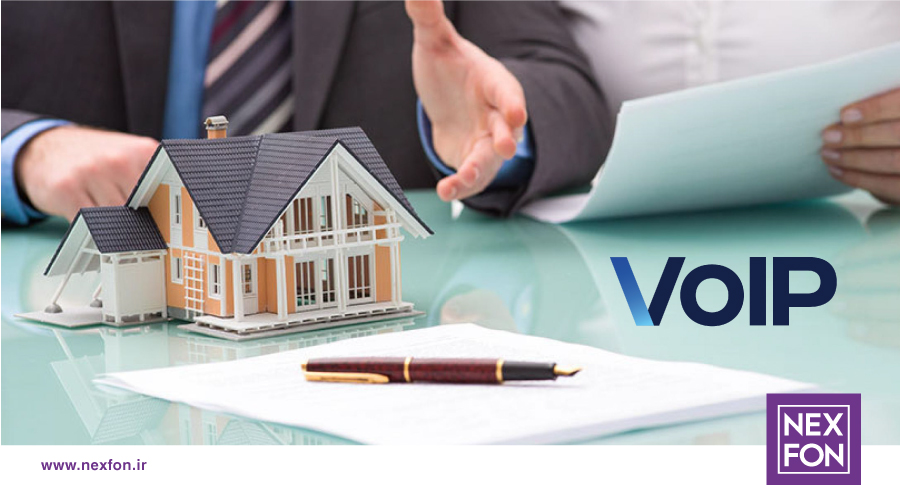 مزایای سیستم voip نکسفون برای مشاورین املاک