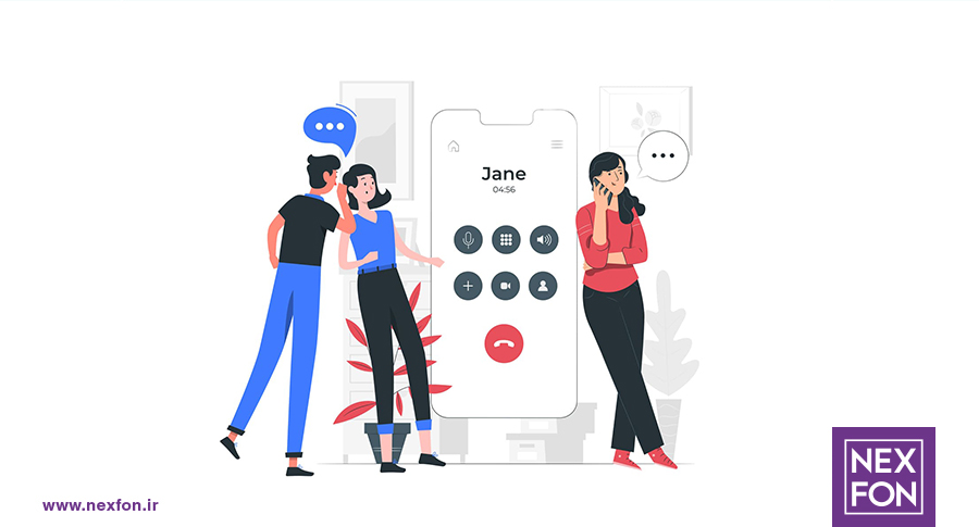 شنود تماس یا Call Whisper